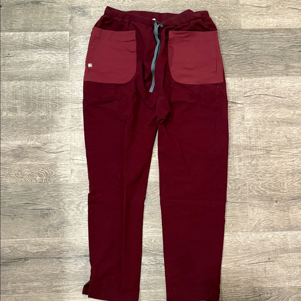 Figs Women's Burgundy Straight scrubs